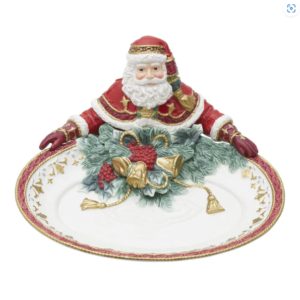 1023005 FITZ AND FLOYD CENTROTAVOLA BABBO NATALE 31X16CM