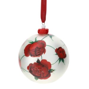 29520 HERVIT SFERA VETRO SOFF.DIA.12CM ROSE BACCARAT