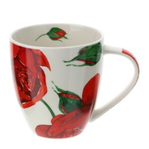 29645 HERVIT TAZZA MUG ROSE BACCARAT PORC.10X11CM