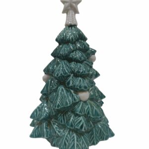 02001932 NAO ALBERO DI NATALE PORCELLANA 18CM