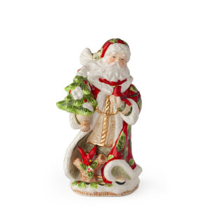 27704 HERVIT BABBO NATALE PORCELLANA TUNDRA PORCELLANA 25CM