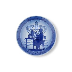 1074930 ROYAL COPENHAGEN TARGA ANNIVERSARIO 1775-2025, 18CM